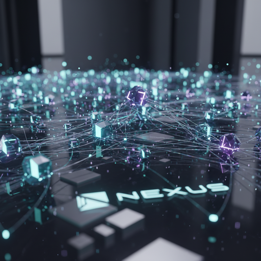 A sophisticated digital dashboard showing interconnected nodes representing the process to connect GoHighLevel with Zapier and Make.