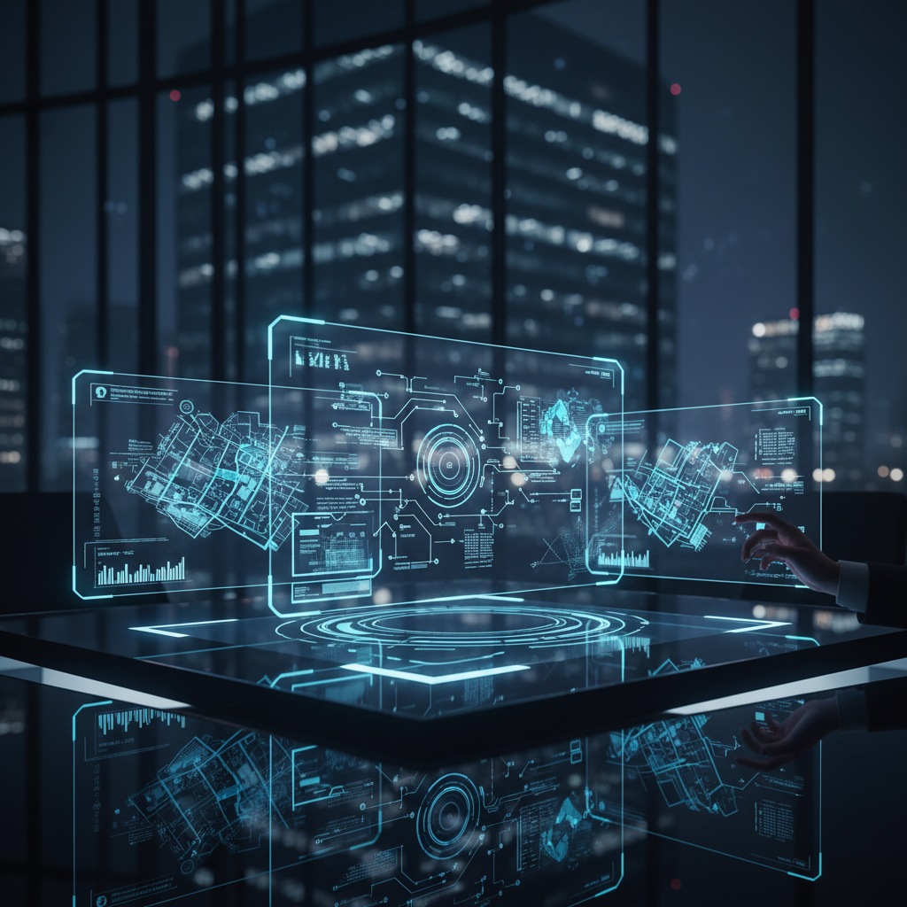 Modern digital workspace showing a GoHighLevel dashboard with real estate lead automation workflows and CRM analytics.